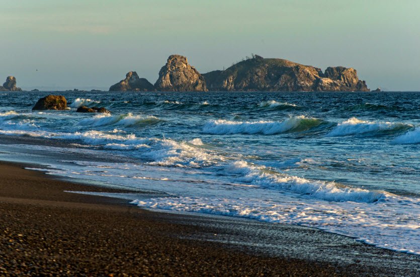 Pelican State Beach, California, USA